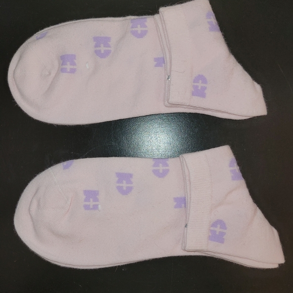 Accessories - 2 Pair Pink Socks NWOT